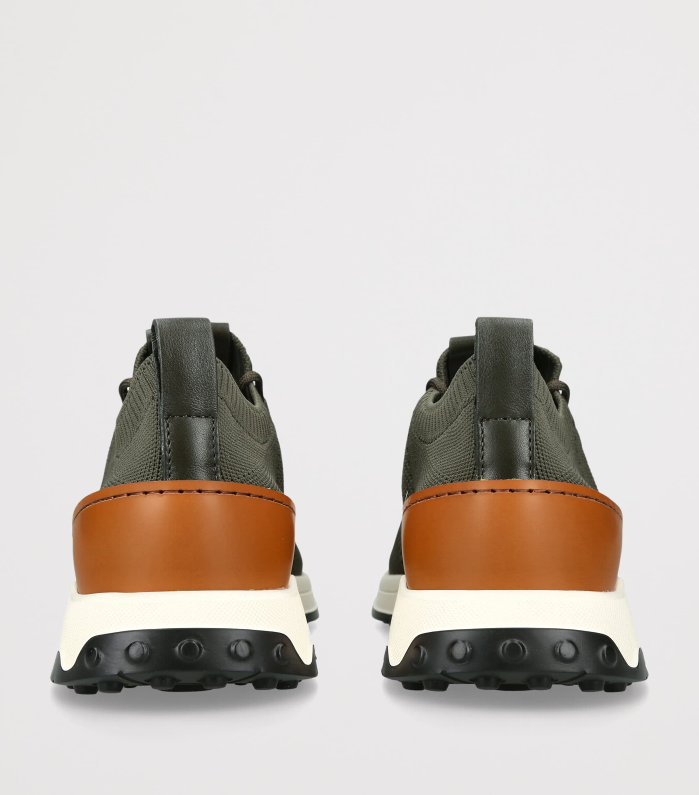Tod's Mens Run 63K Calzino Sneakers Green Image 2