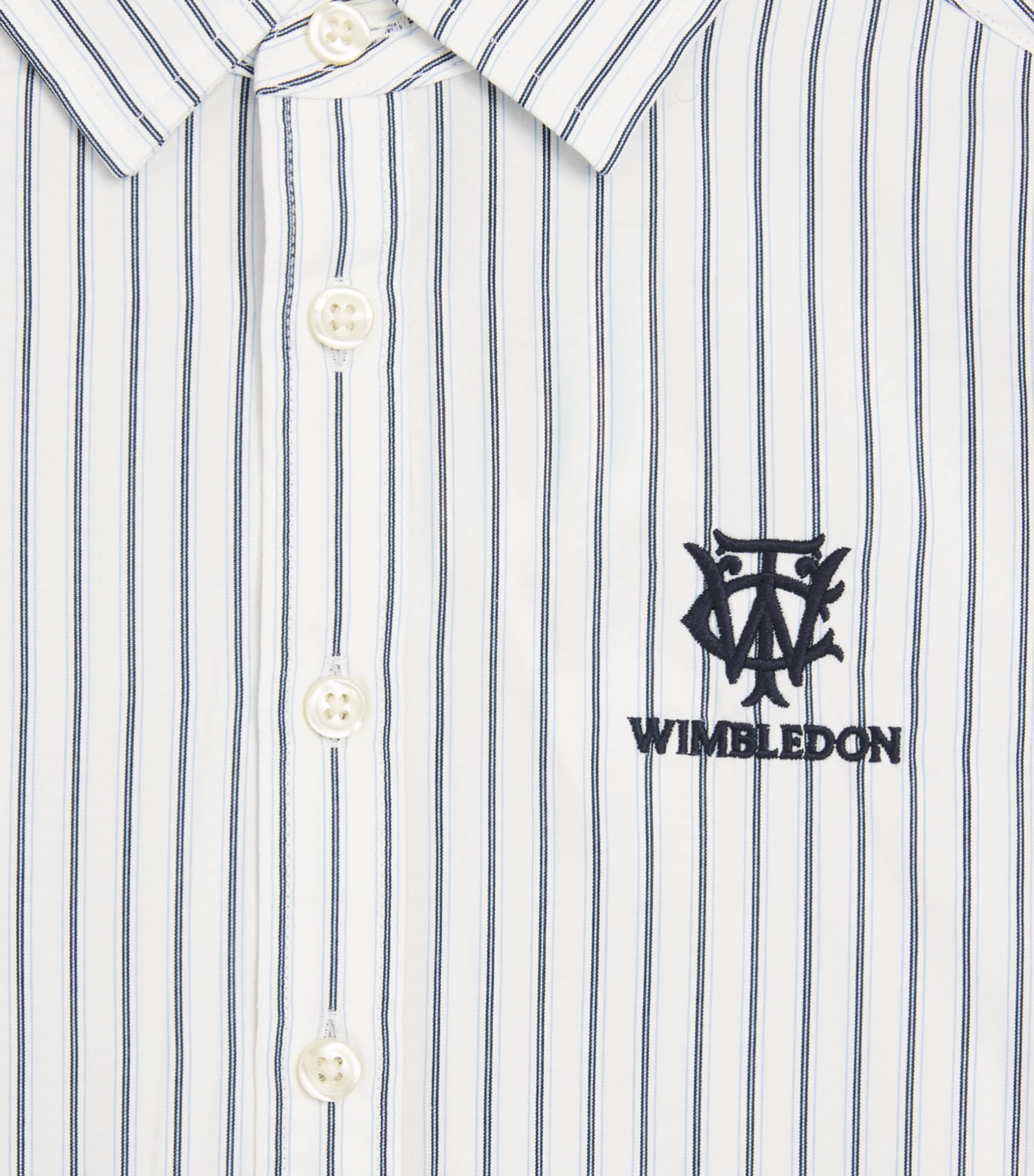 Ralph Lauren Kids x Wimbledon Shirt and Shorts Set (7-16 Years) Wht/blu Image 4
