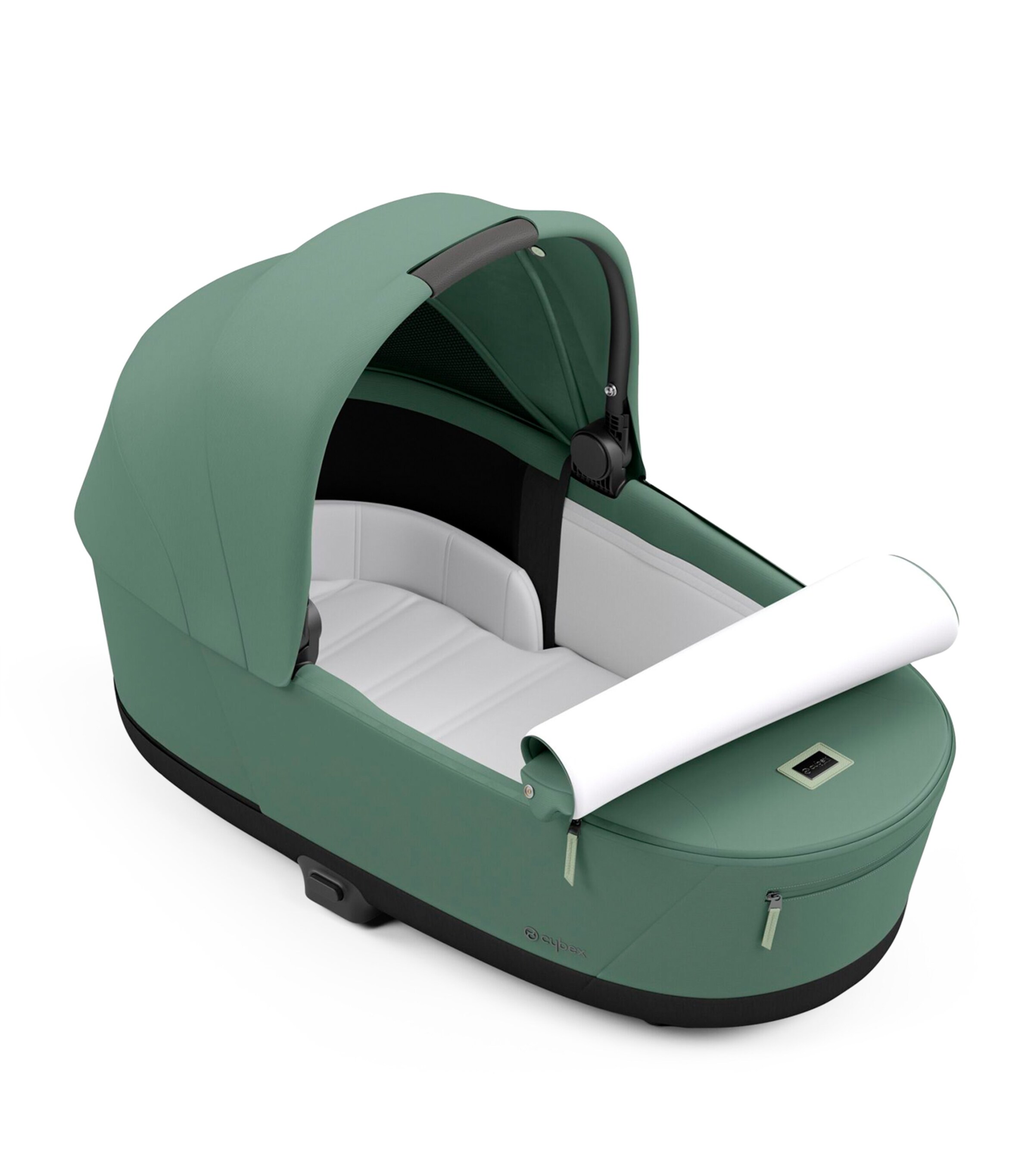 PRIAM Pushchair Lux Carrycot LEAF GREEN Image 3