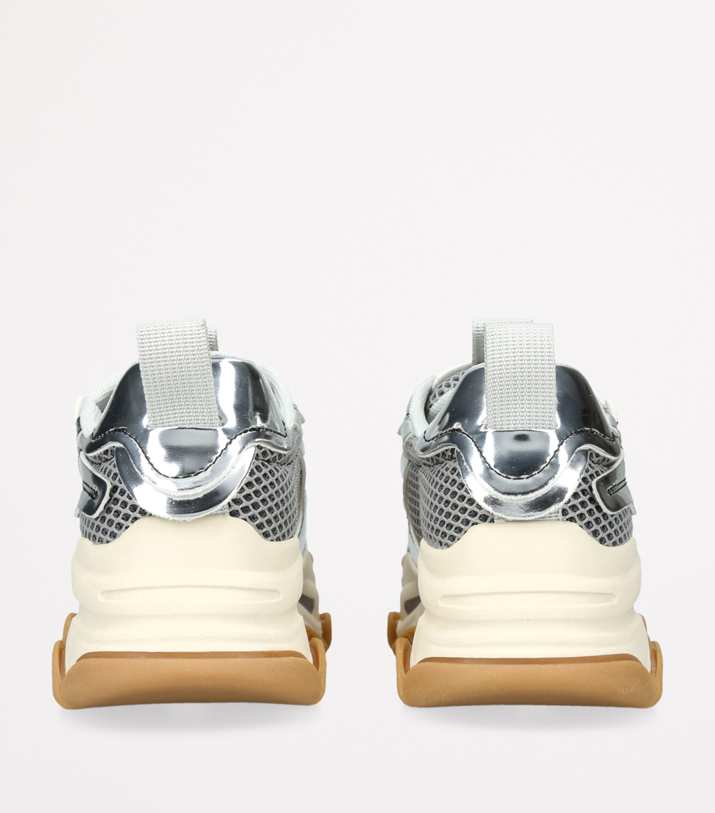 Steve Madden Metallic JPossession Sneakers Silver Image 2