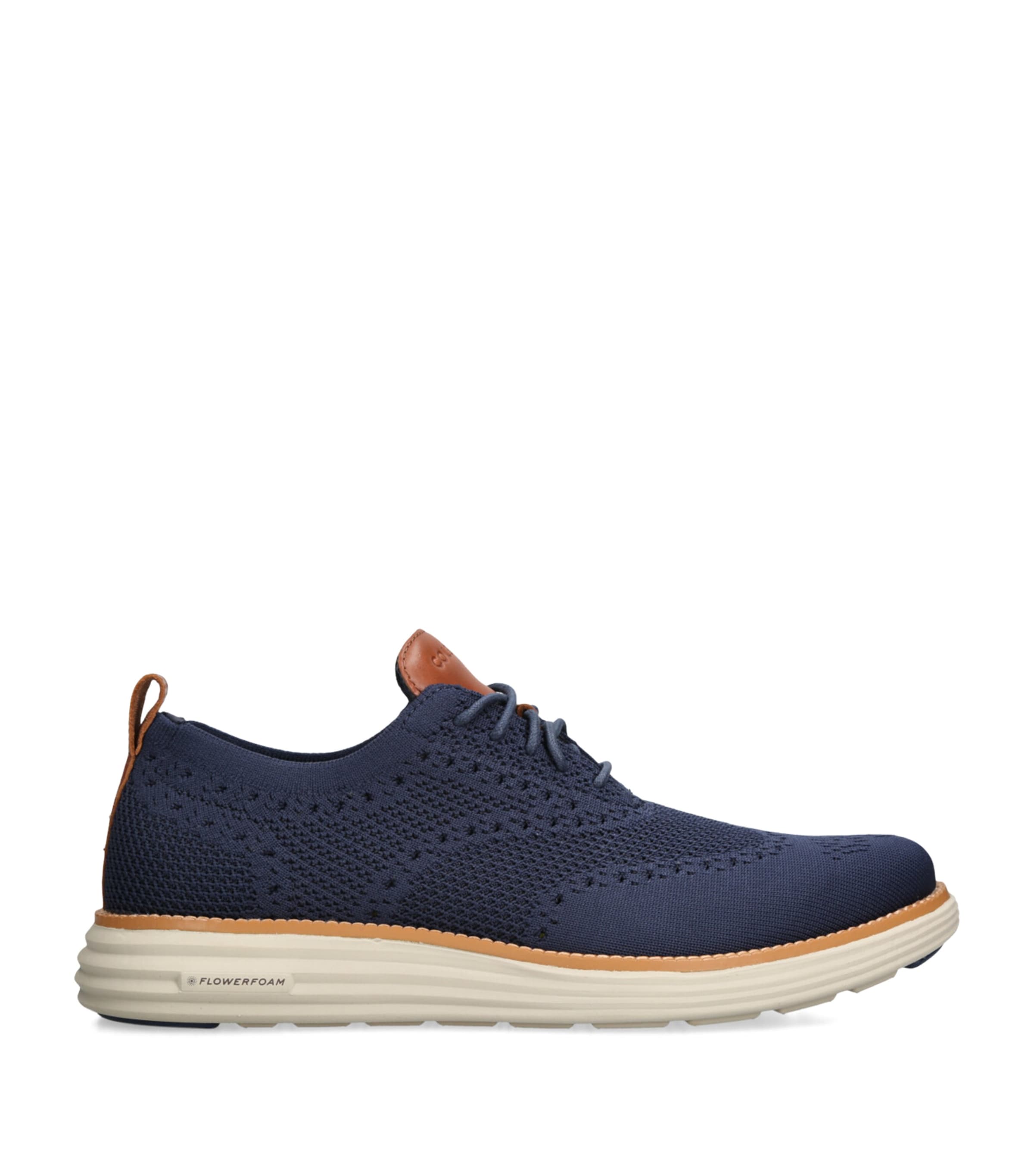 Cole Haan Men's Original Grand Stitchlite Wingtip Oxfords Men's Shoes In Navy