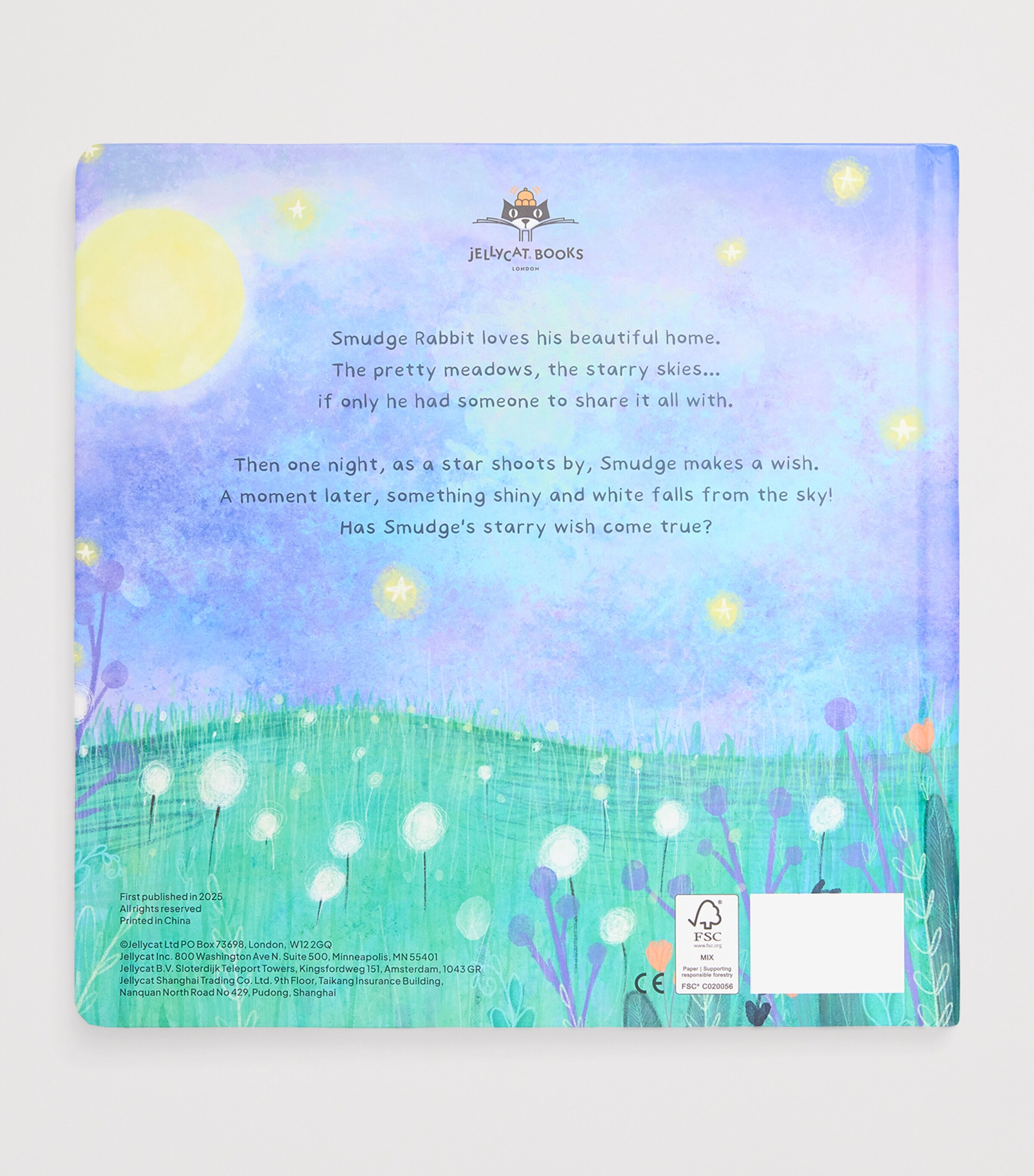 Smudge Rabbit and the Falling Star Storybook MULTI Image 2