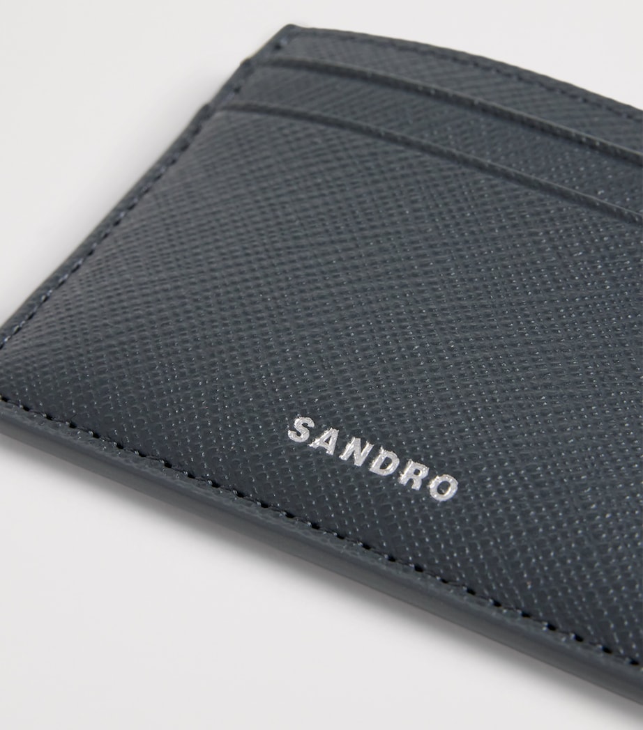 Leather Card Holder STEEL Image 3