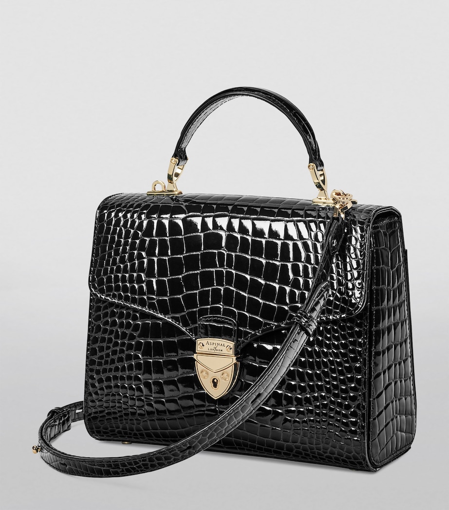 Aspinal Of London Mayfair Top-Handle Bag Black Image 5