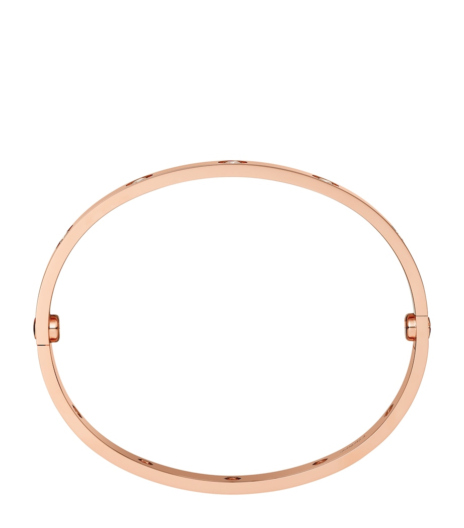 LOVE Classic Rose Gold 10-Diamond Bracelet ROSE GOLD Image 5