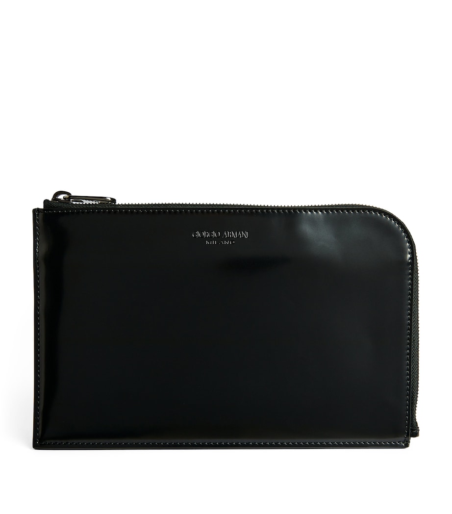 Leather Zip-Around Wallet 80001 Image 1