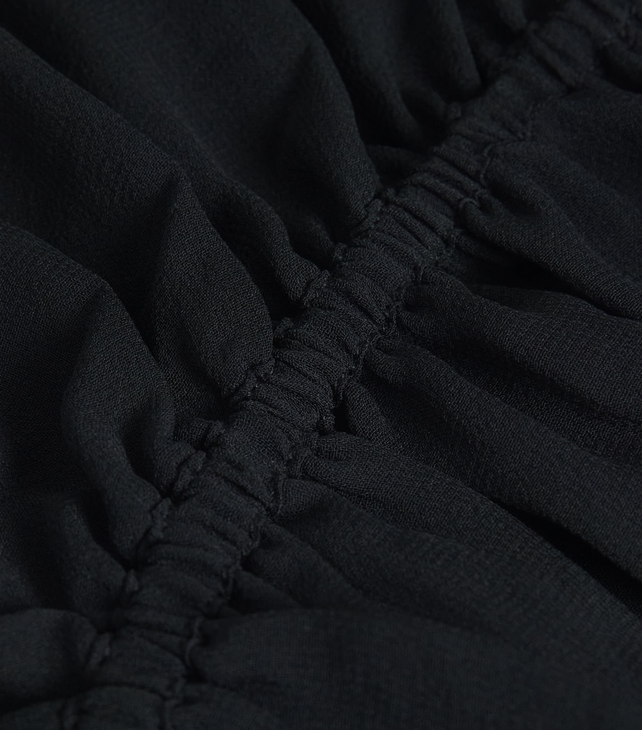 Silk Willa Blouse BLACK Image 5