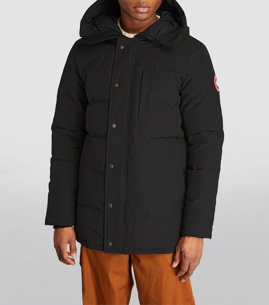 Padded Carson Parka Coat 61/BLACK Image 3