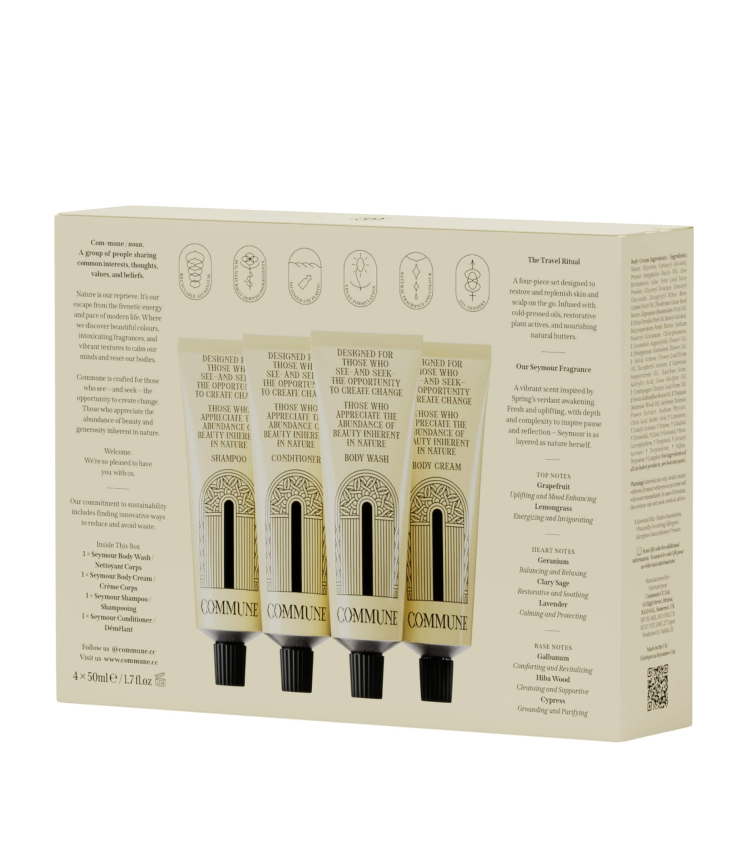 The Voyagers Seymour Body and Haircare Travel Set NO COLOUR Image 4