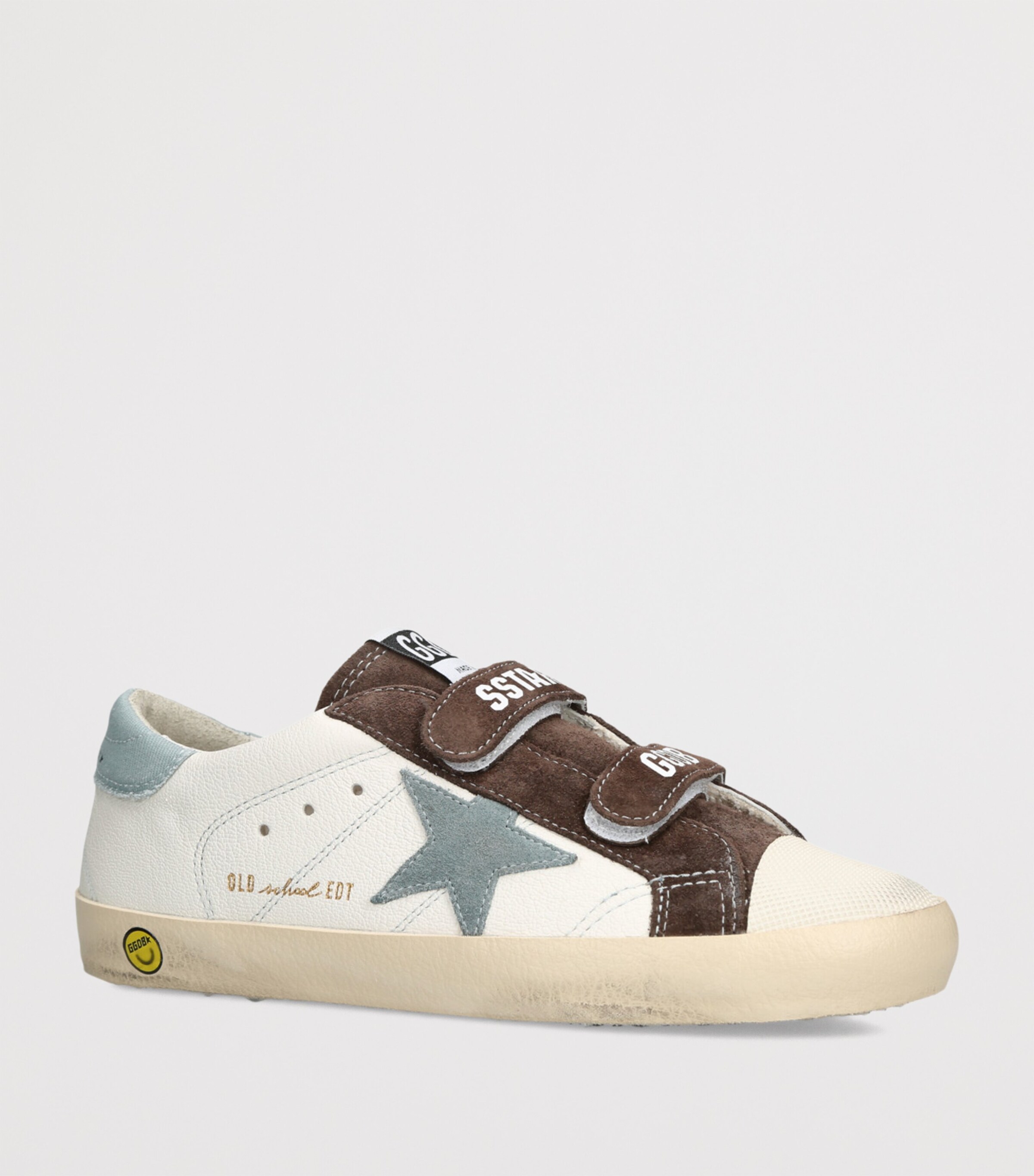 Leather Old School Sneakers BROWN/OTH Image 3