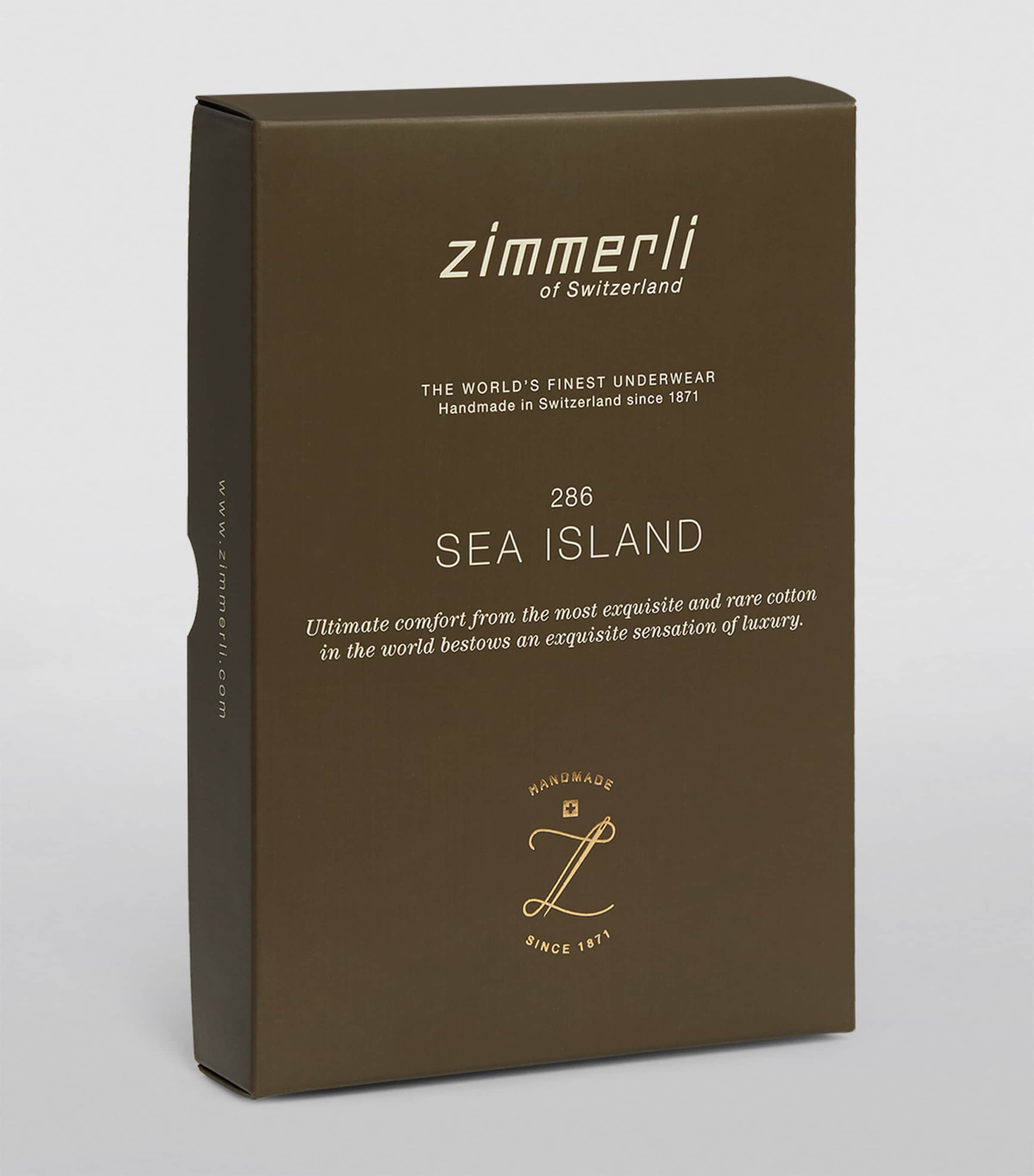 Sea Island Boxer Briefs 86 BLACK Image 4