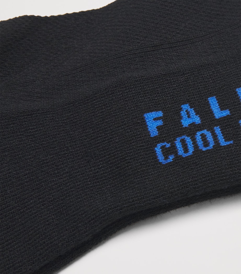 Falke Mens Cool Kick Socks Black Image 2