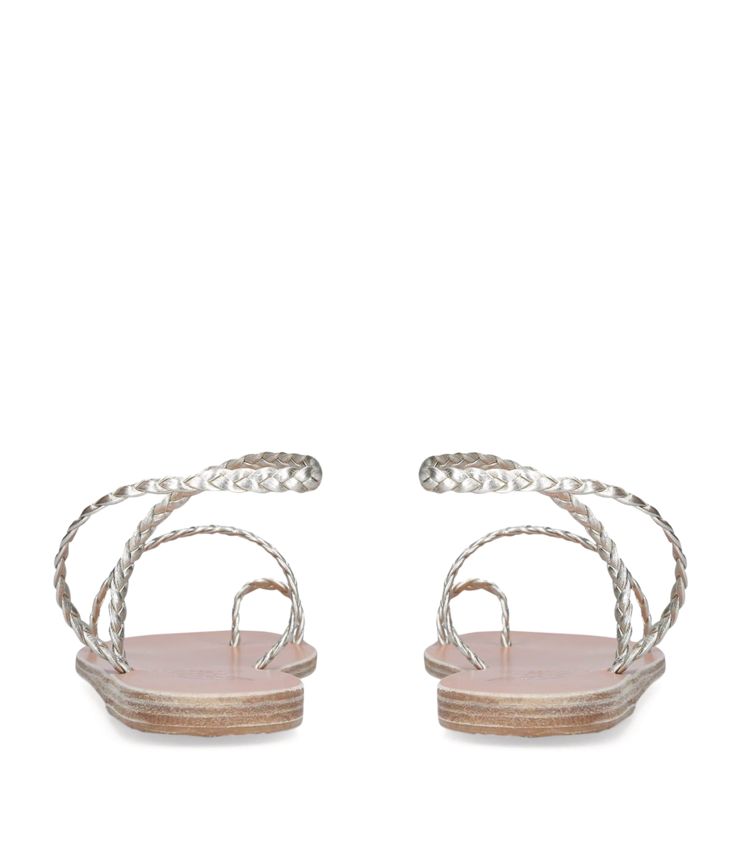 Leather Eleftheria Sandals GOLD Image 2