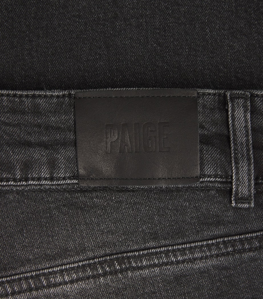 Sasha High-Waist Straight Jeans  VIPER BLK DISTRSSD Image 5