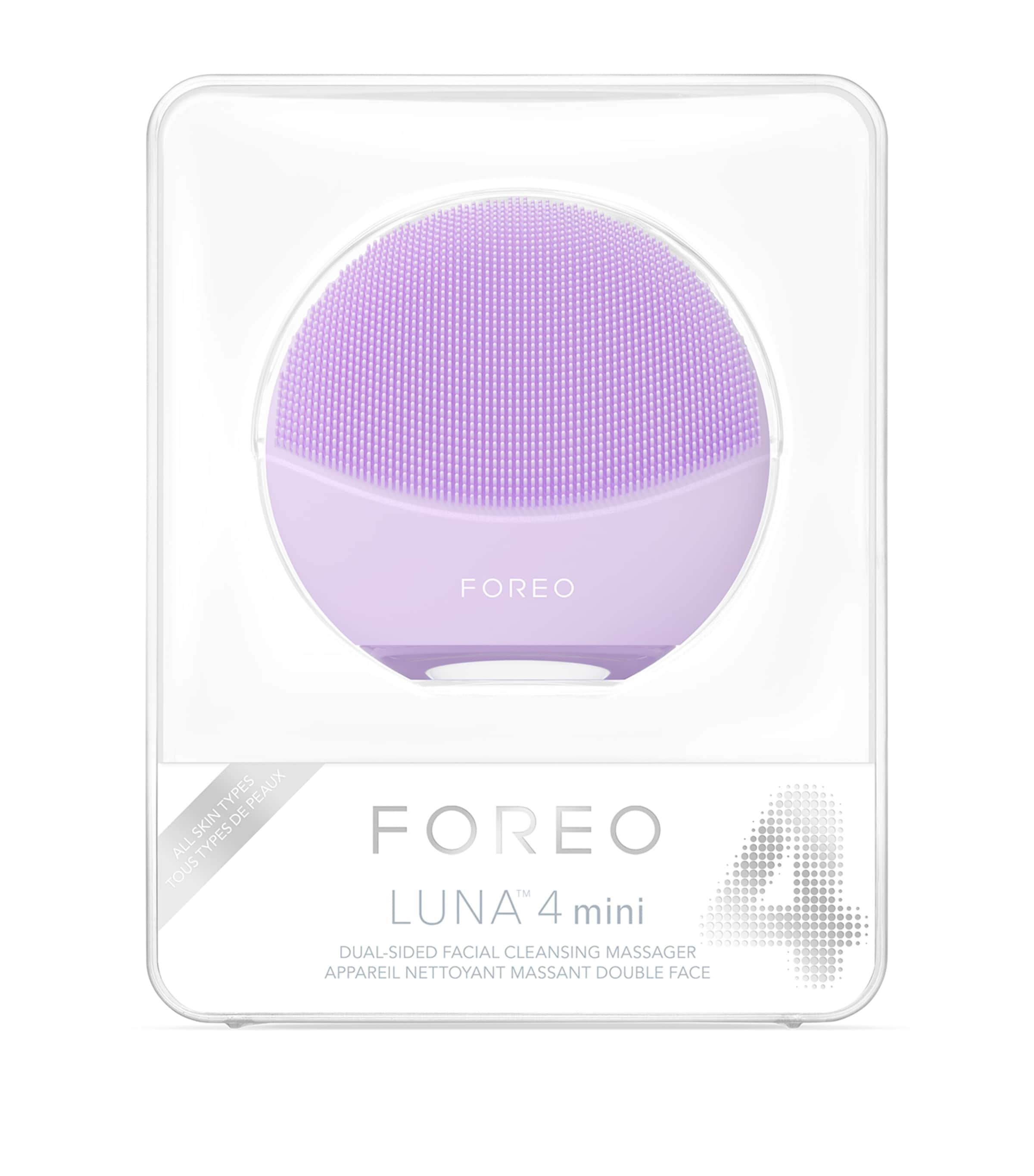 Foreo Mini Luna 4 Cleansing Tool Lavender Image 3