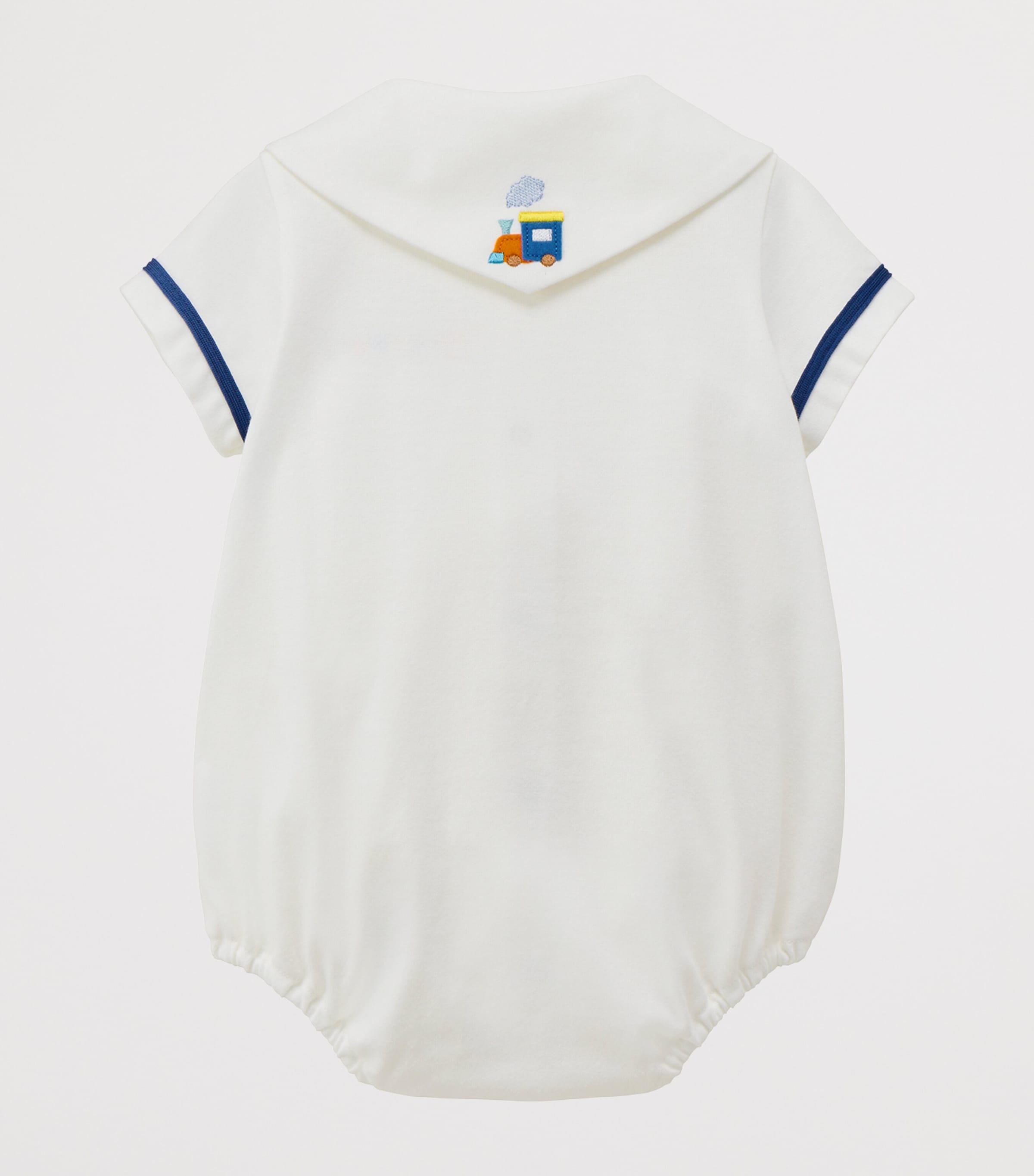 Miki House Cotton Embroidered Bodysuit (6-24 Months) Image 3