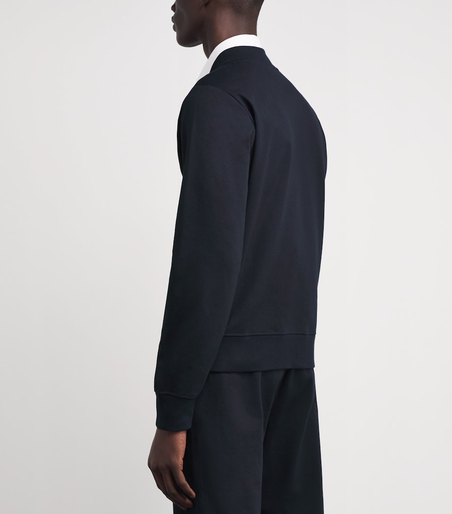 Cotton-Blend Jacket 001 NAVY BLUE Image 5