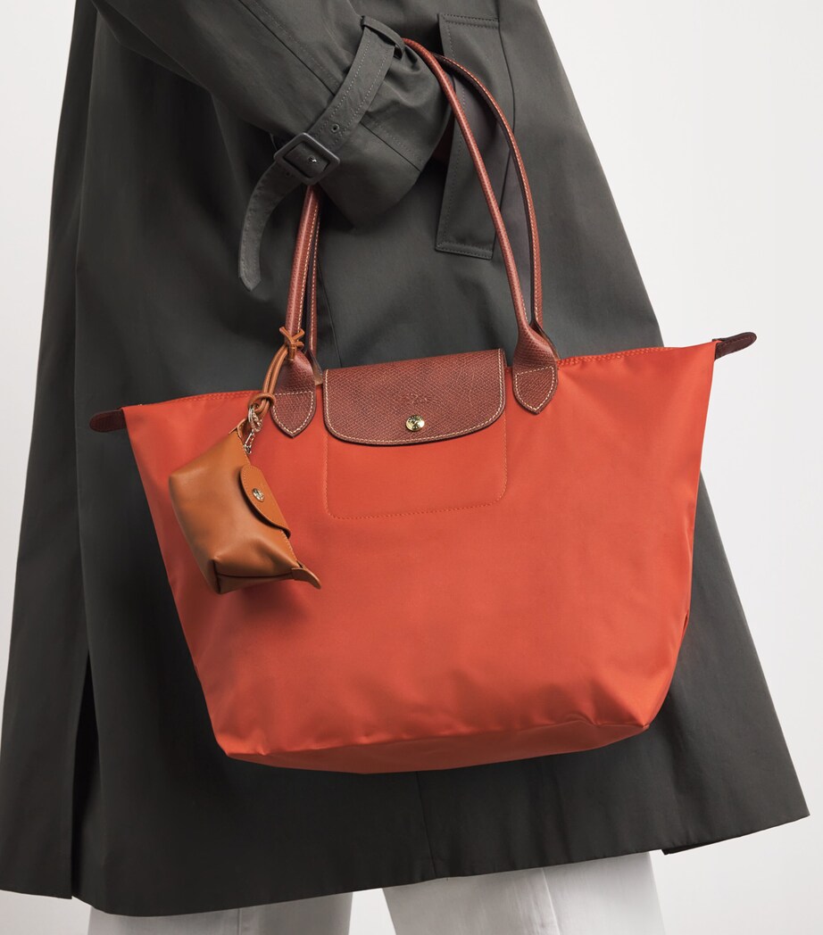 Longchamp Large Le Pliage Green Tote Bag Brick Image 2