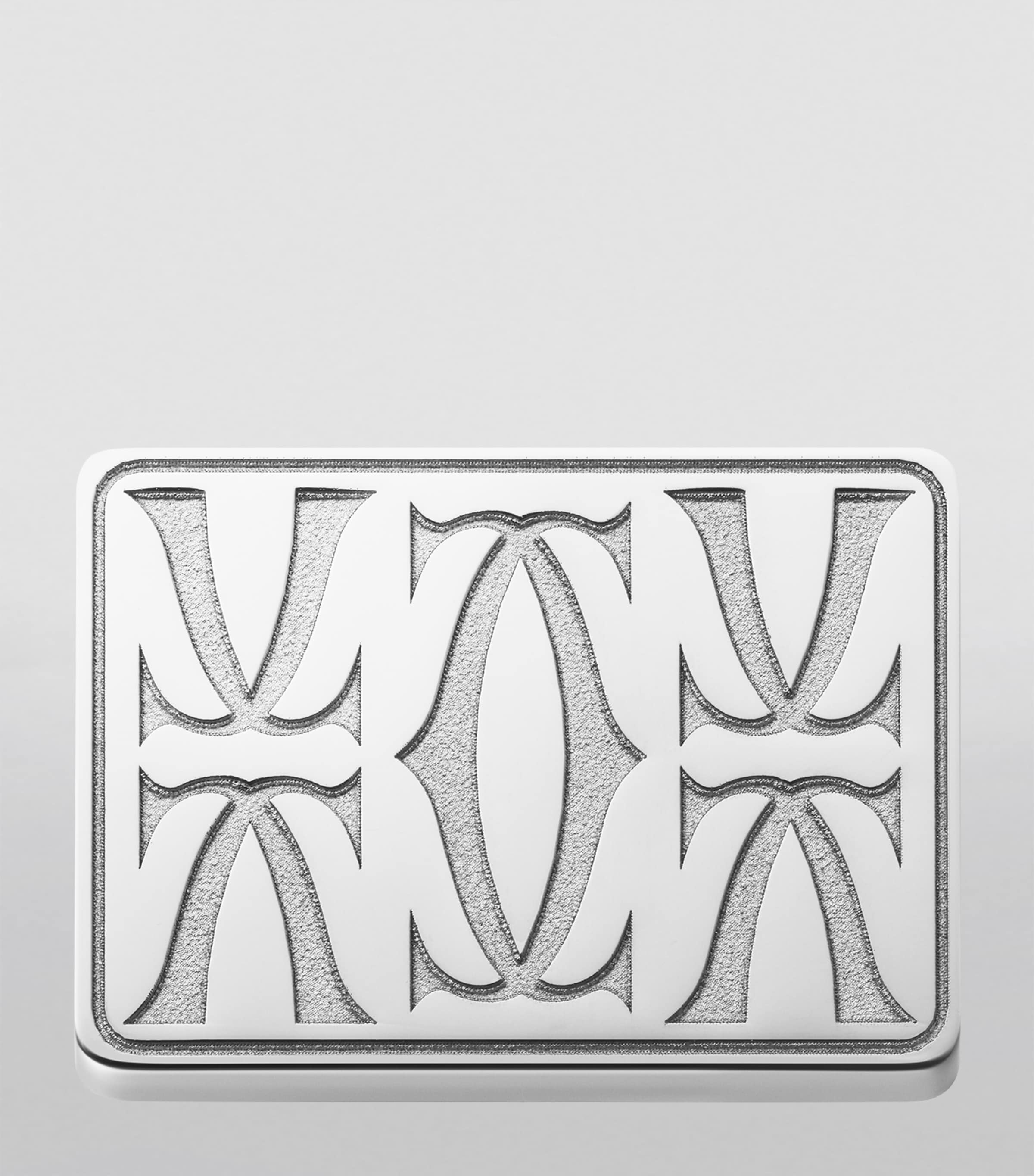 Sterling Silver Double C Cufflinks SILVER Image 3