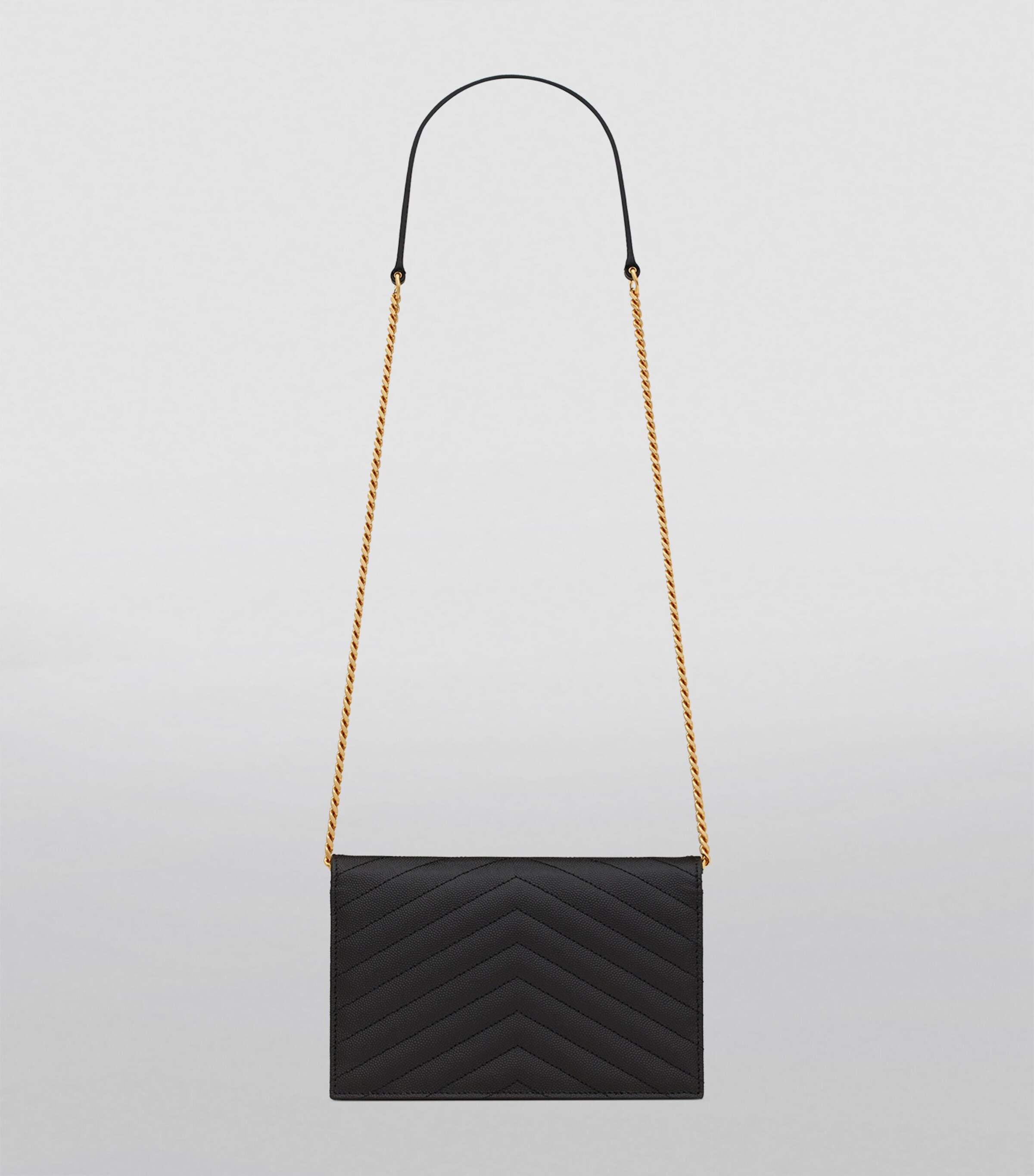 saint laurent envelope wallet on chain