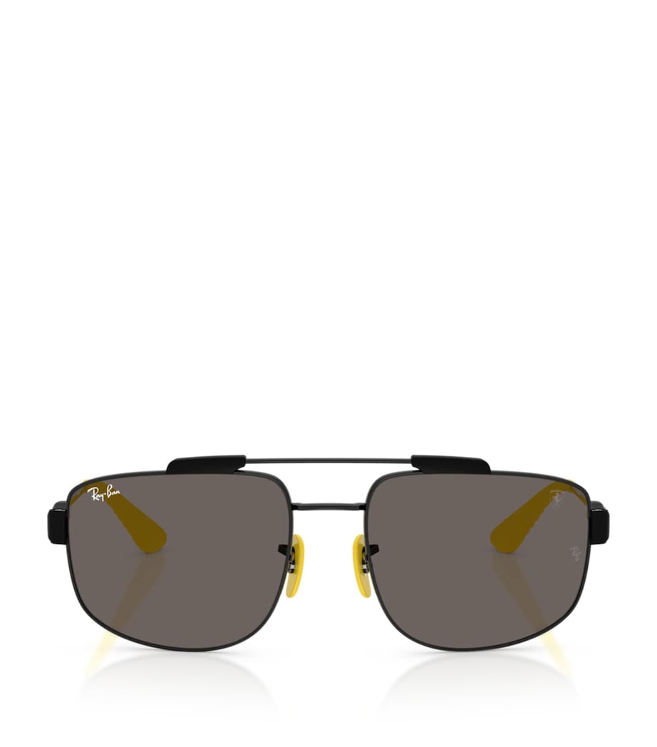 Ray-Ban Scuderia Ferrari Collection Square Sunglasses Black Image 1