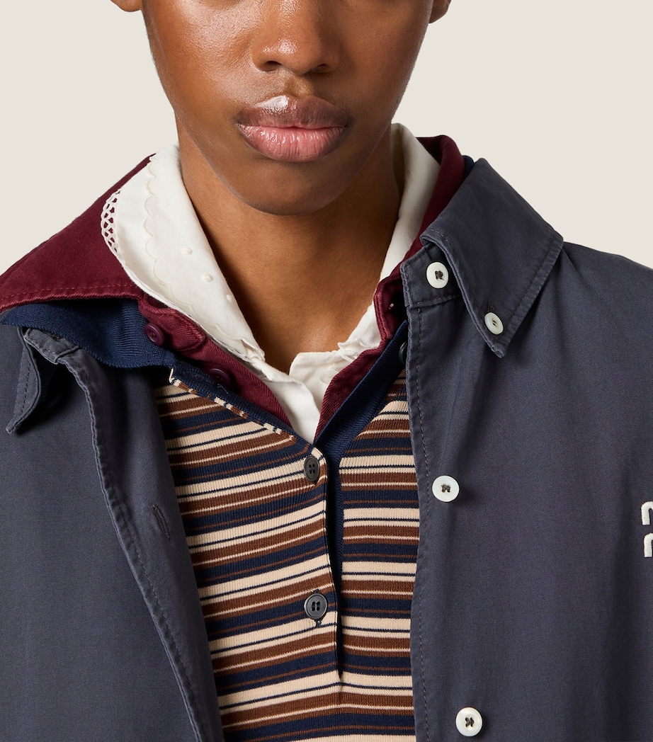 Miu Miu Womens Shirt Jacket Image 4