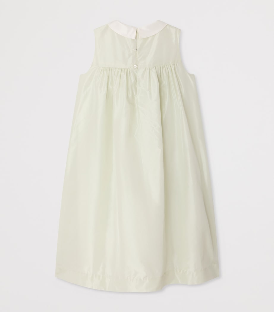 Silk Collared Dress (10-12 Years) VERT Image 2