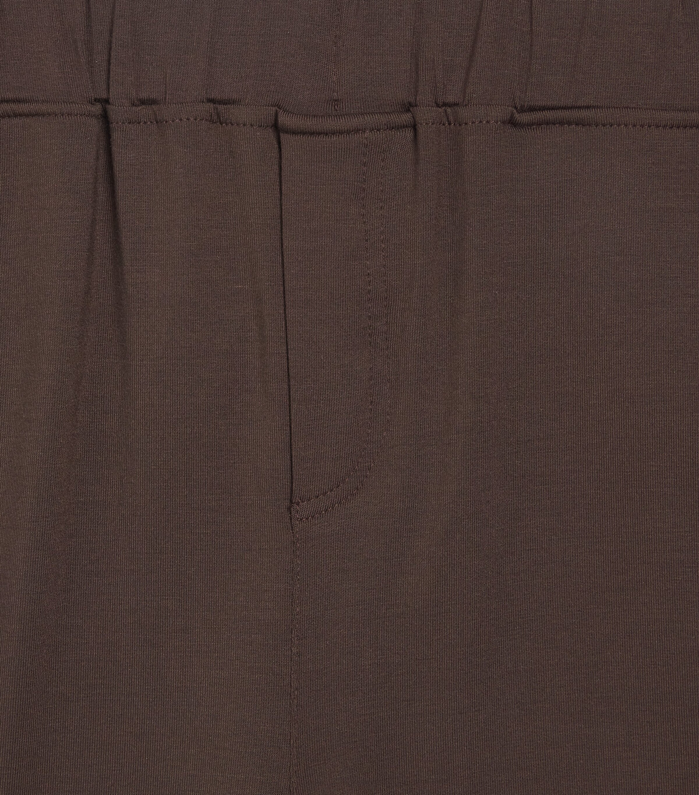 Homebody Kids Jersey Contrast Shorts (4-16 Years) Coffee Bean Image 4