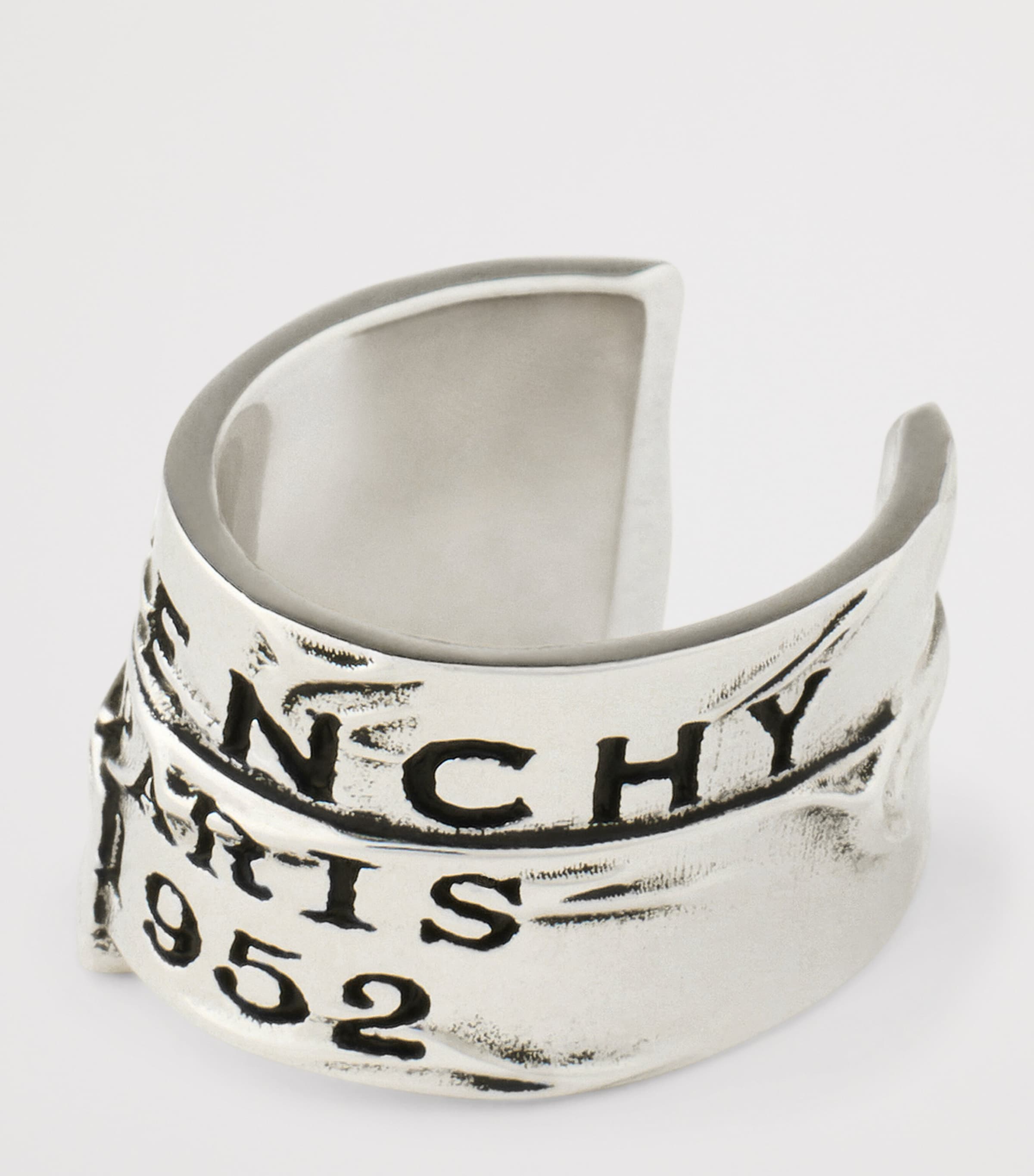 Signature Tape Ear Cuff ANTIC SILVERY Image 3