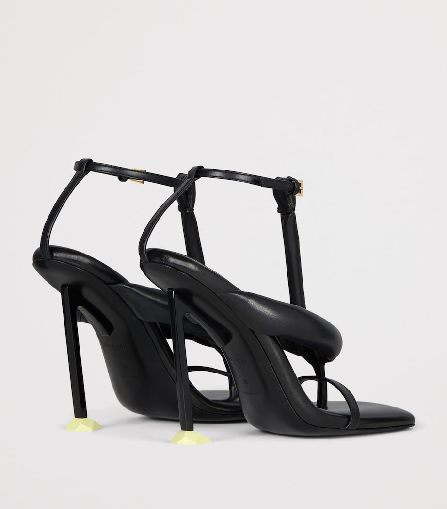 Givenchy Calfskin Boudoir Sandals 95 Black Image 5
