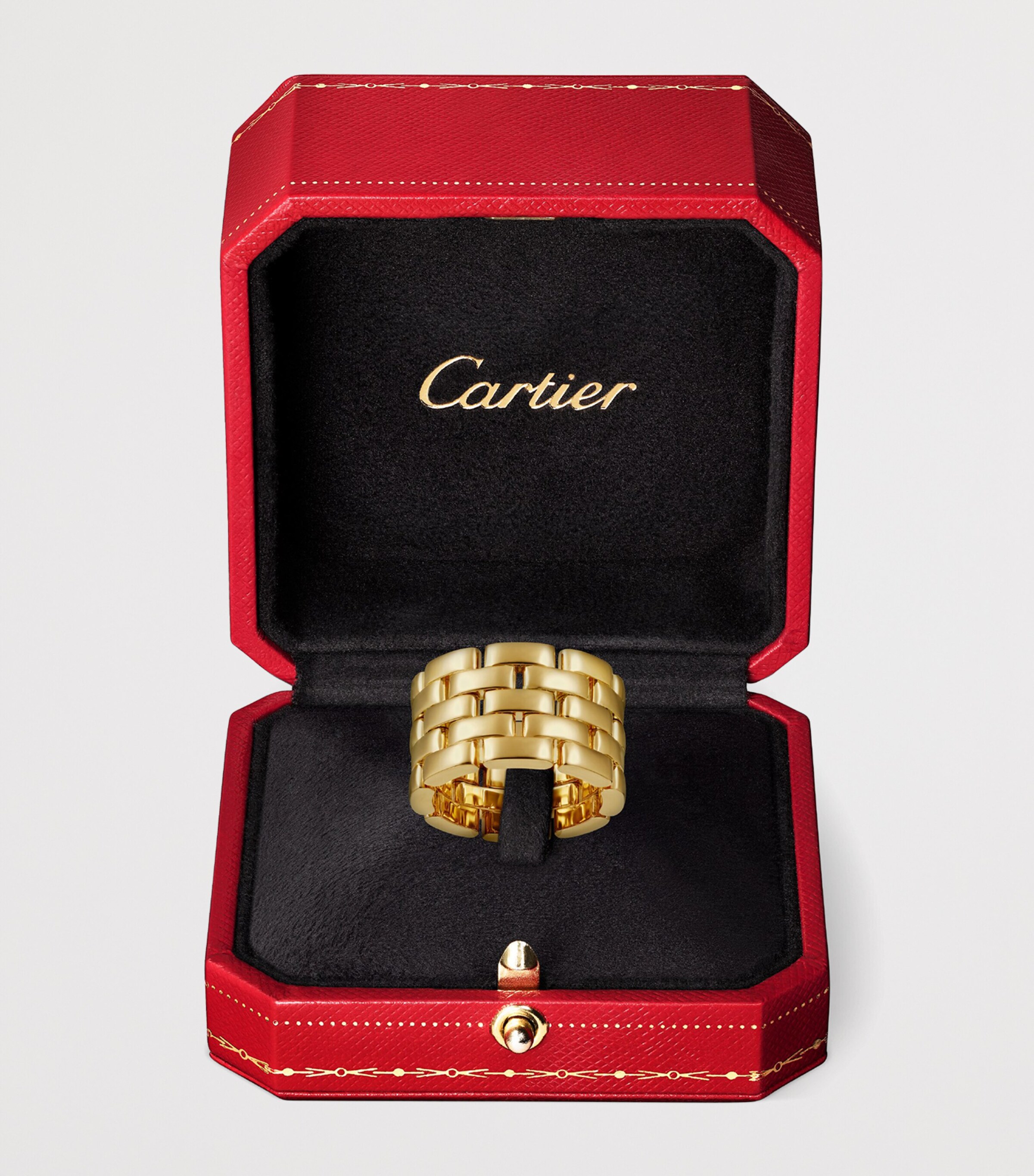 Cartier Yellow Gold Maillon Panthère Ring Yellow Gold Image 8