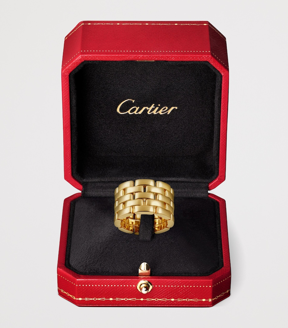 Cartier Yellow Gold Maillon Panthère Ring Yellow Gold Image 8