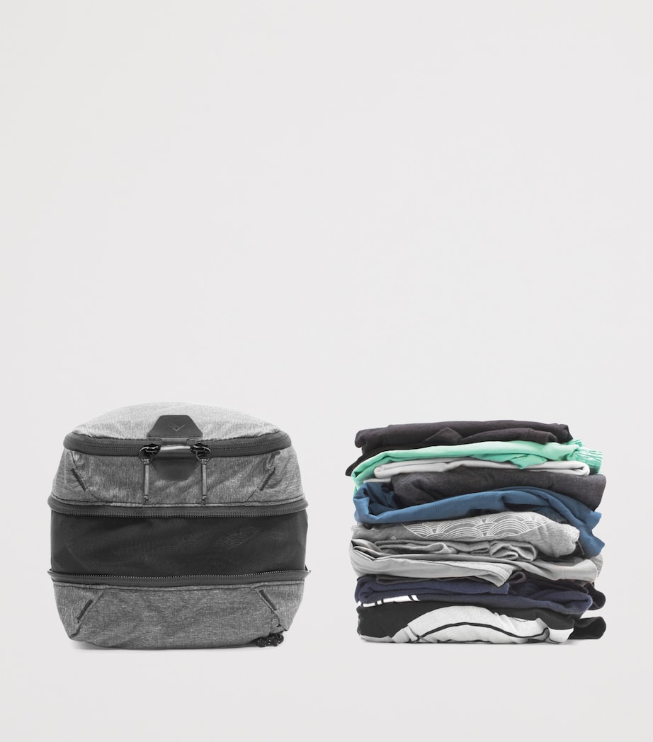 Small Compressible Packing Cube CHARCOAL Image 3