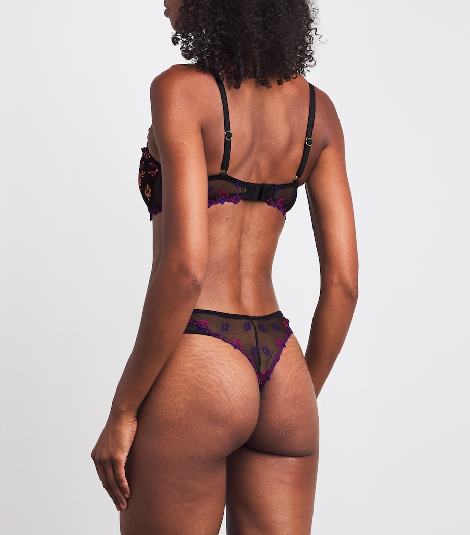 Embroidered Champs Elysees Tanga B25 BLACK JEWEL Image 3