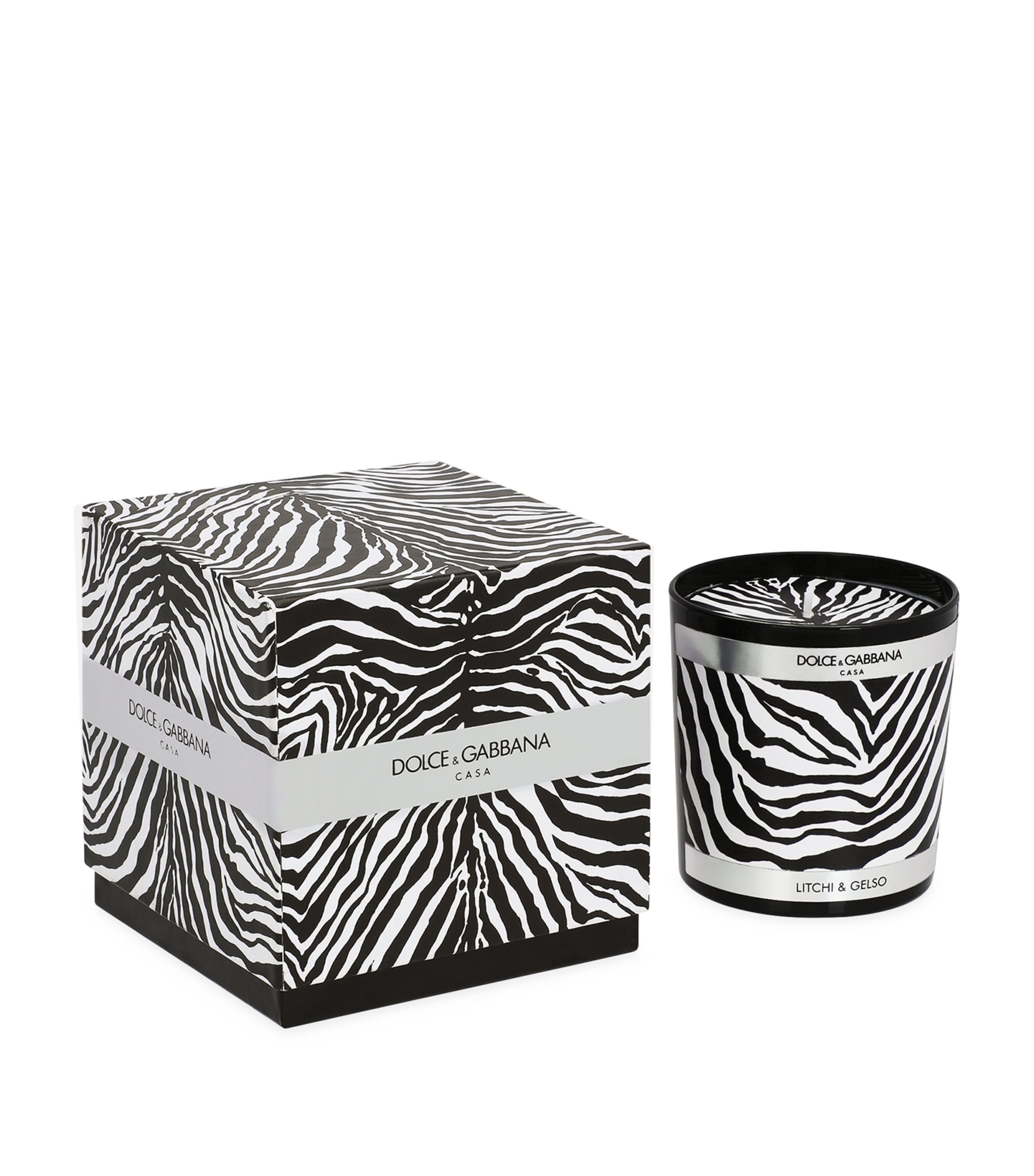 Dolce&Gabbana Casa Porcelain Lychee and Mulberry Candle (250g) Litchi & Gelso Image 2