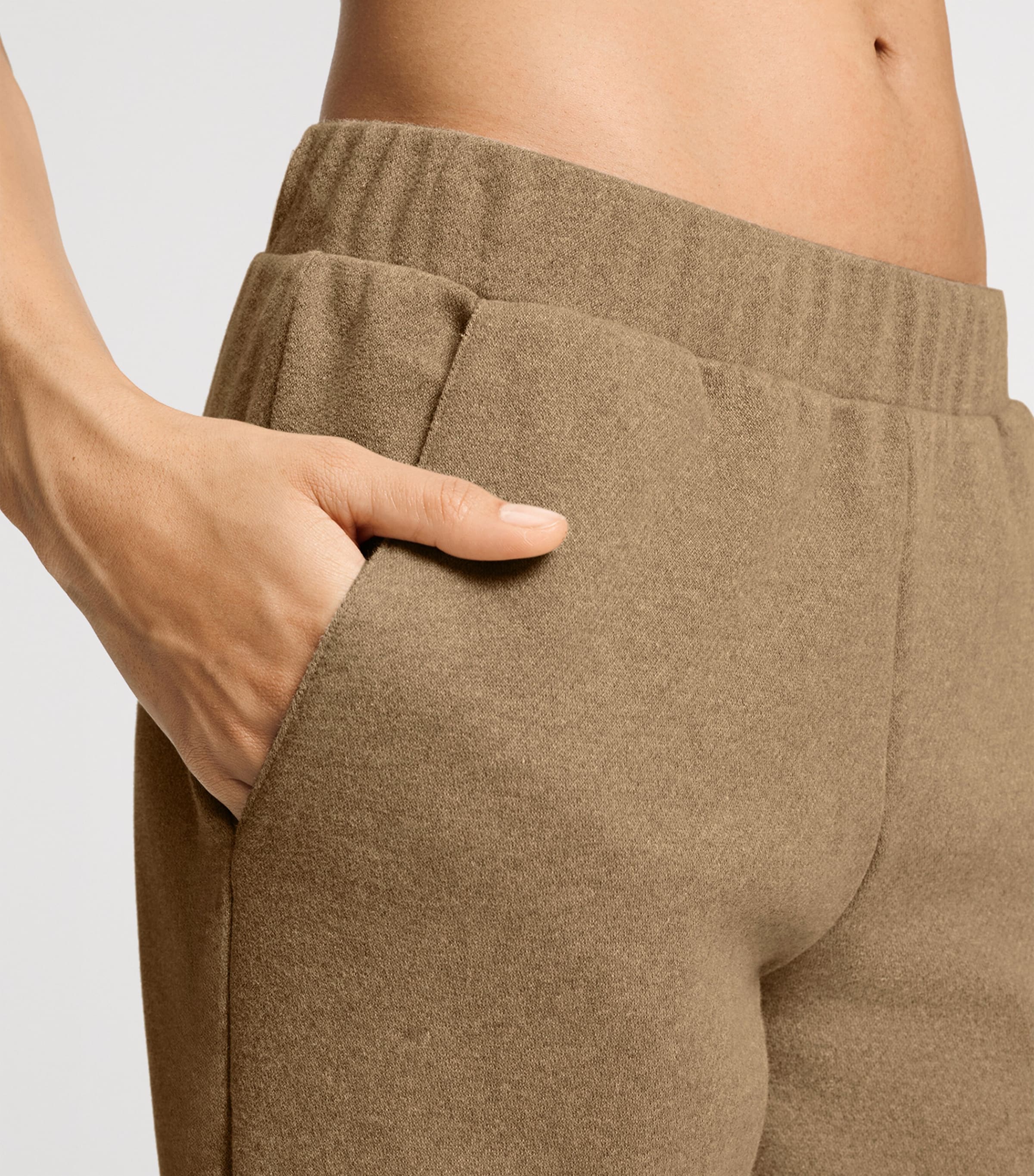 Hanro Womens Cotton-Blend Easy Wear Trousers Desert Clay Image 6