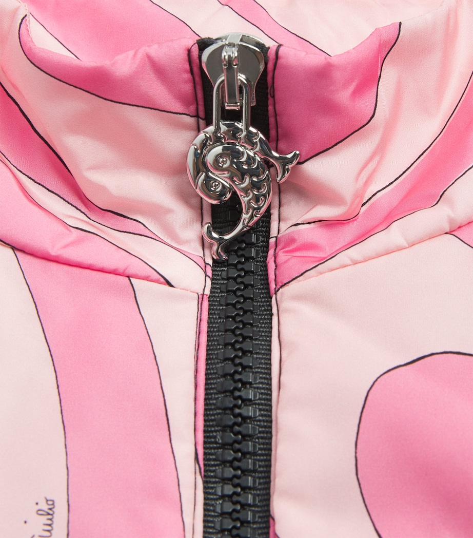 PUCCI Junior Fleece Jacket (4-14 Years) Black/pink Image 2