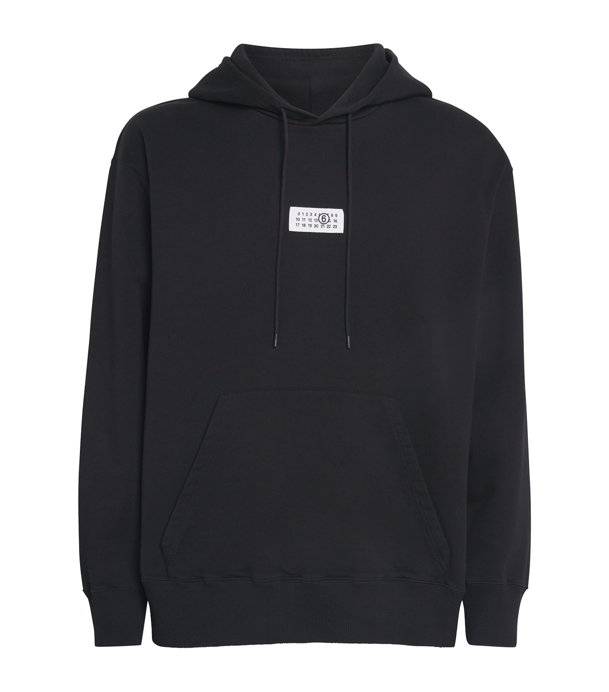 MM6 Maison Margiela Cotton Numeric Tab Hoodie | Men Clothing | Sweatshirts & Hoodies | Designers | Maison Margiela | MM6 Maison Margiela