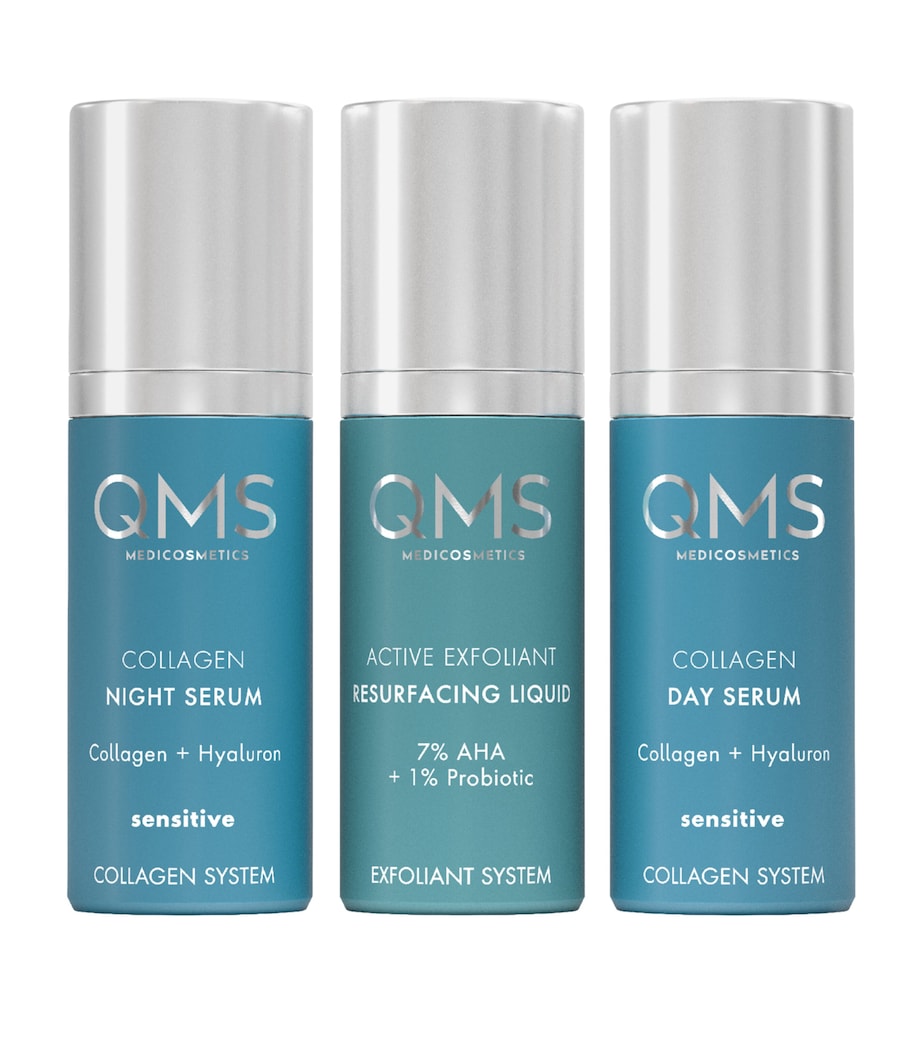 QMS Day & Night 3-Step Core Routine Sensitive Set (3 x 30ml) Image 1