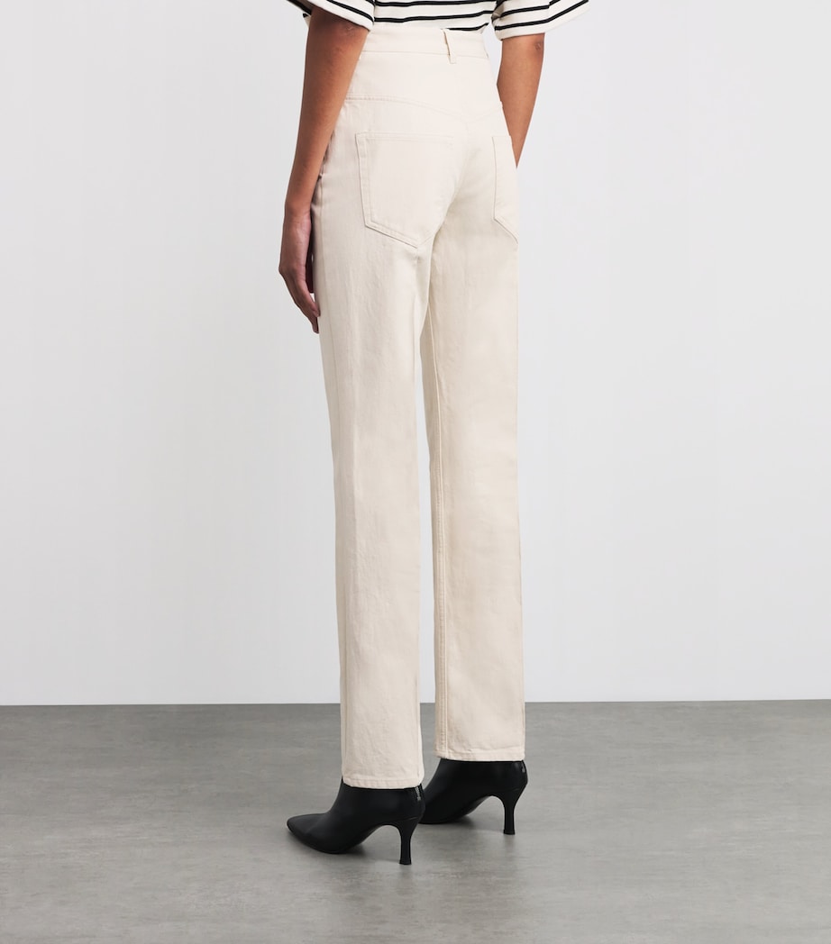 Lirokae Straight Jeans 23EC ECRU Image 4