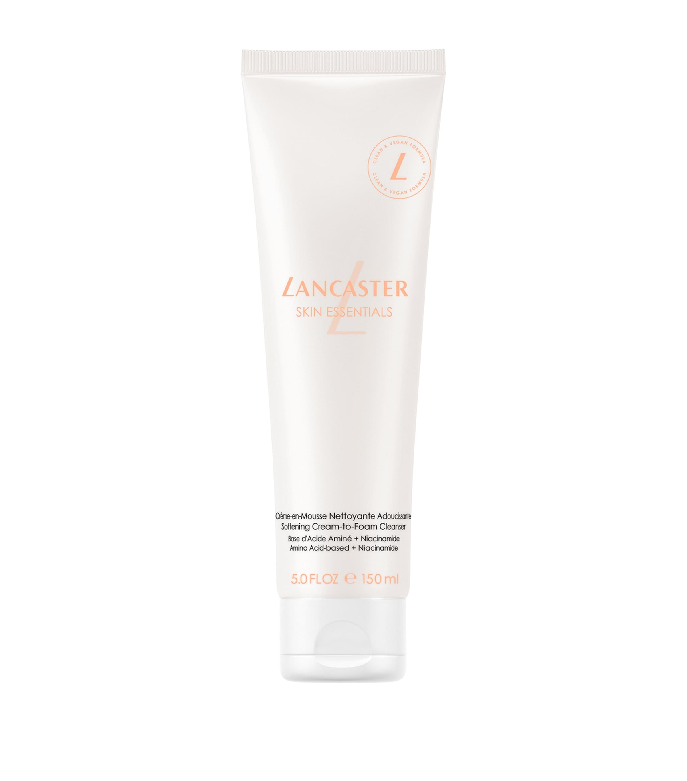 Lancaster Skin Essentials Softening Cream-to-foam Cleanser