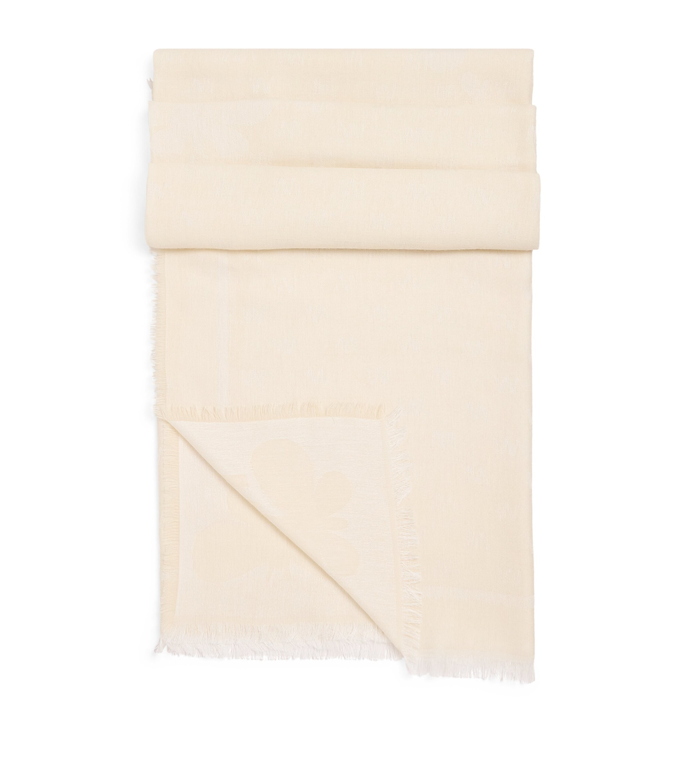 Weekend Max Mara Jacquard-Knit Fringe Shawl | Women Accessories | Scarves | Designers | Weekend Max Mara