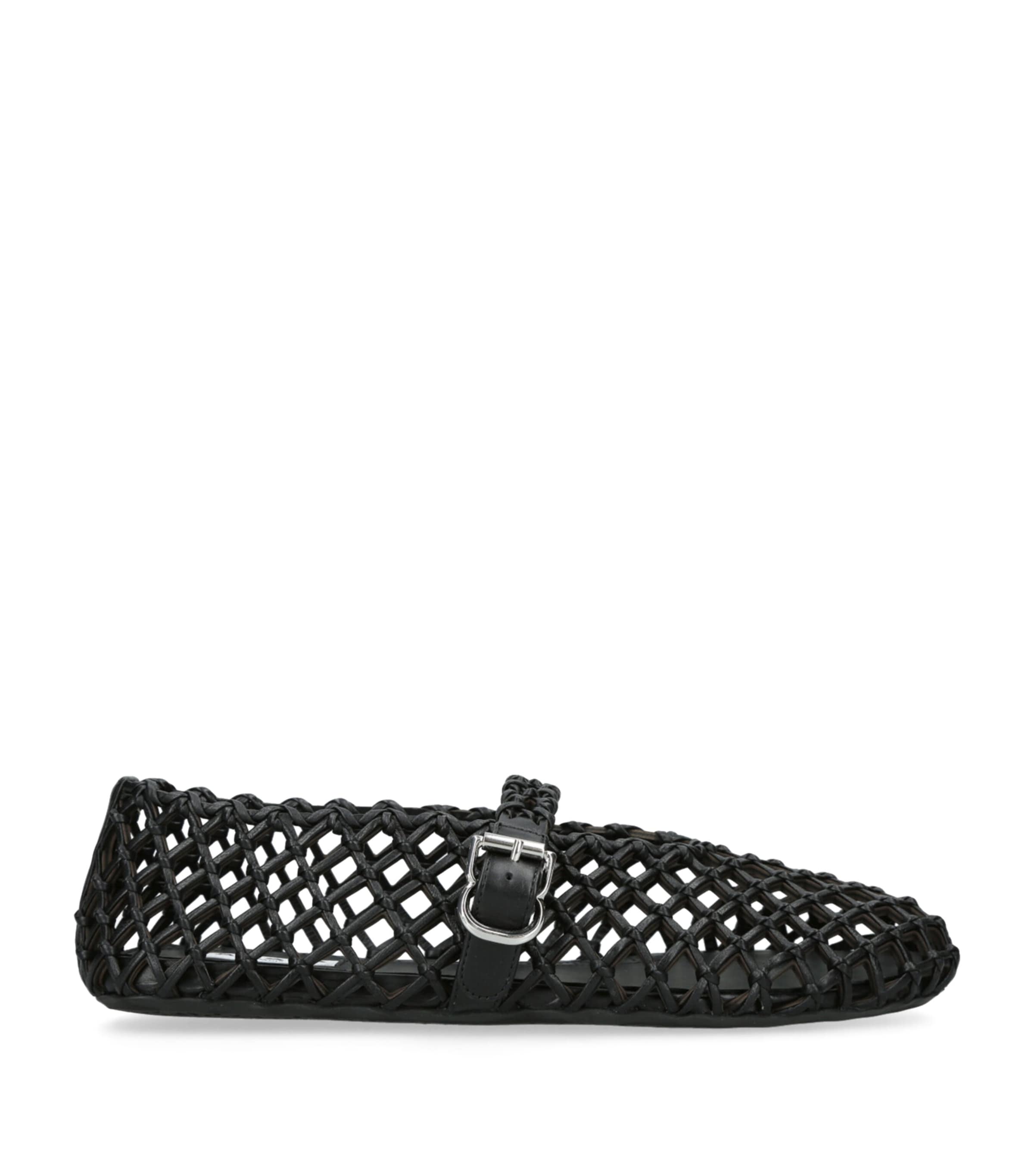 Alaïa Alaia Women Strass Ballet Flats In Black