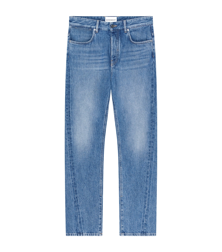Straight Jeans MEDIUM BLUE Image 1