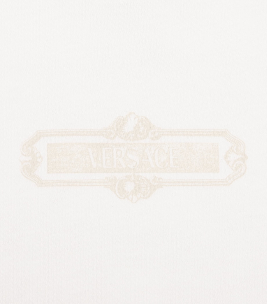 Jersey Graphic Print T-Shirt (1-5 Years) 2W110WHITE+GOLD Image 3