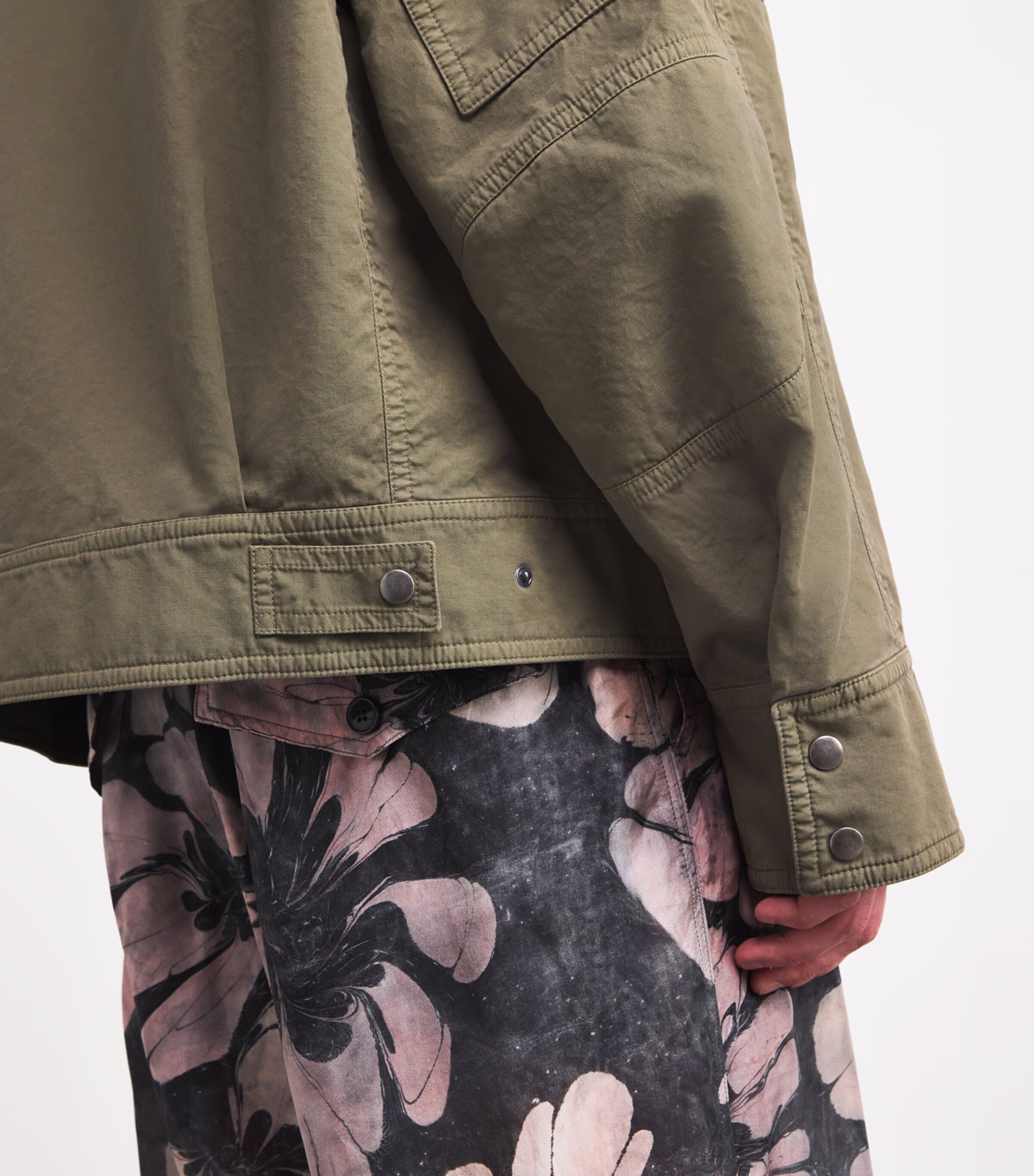 DRIES VAN NOTEN Beige Hooded Varsen Jacket | Harrods CA