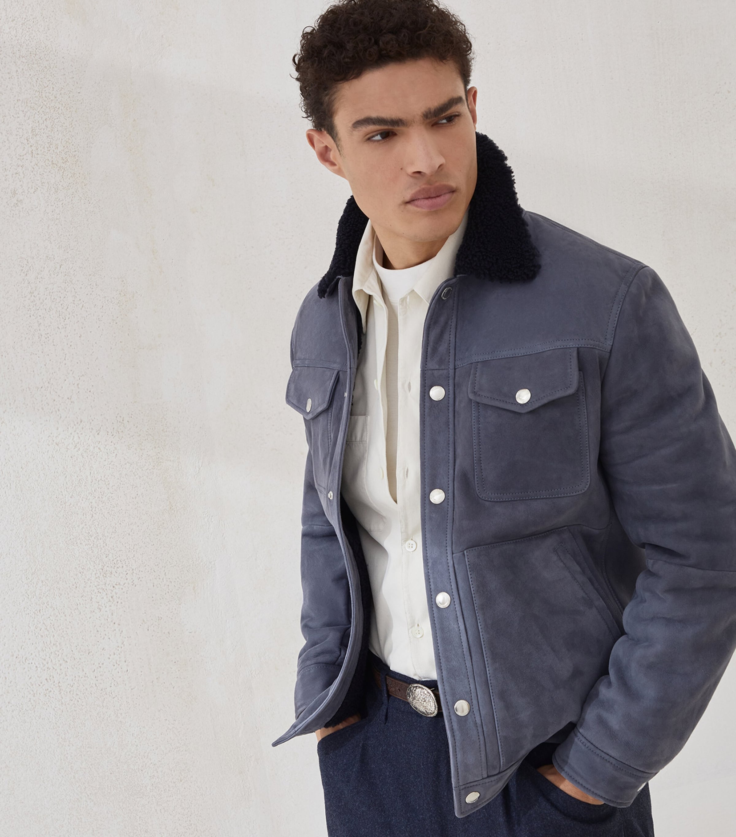 Cotton Corduroy Shirt C7045 Image 5