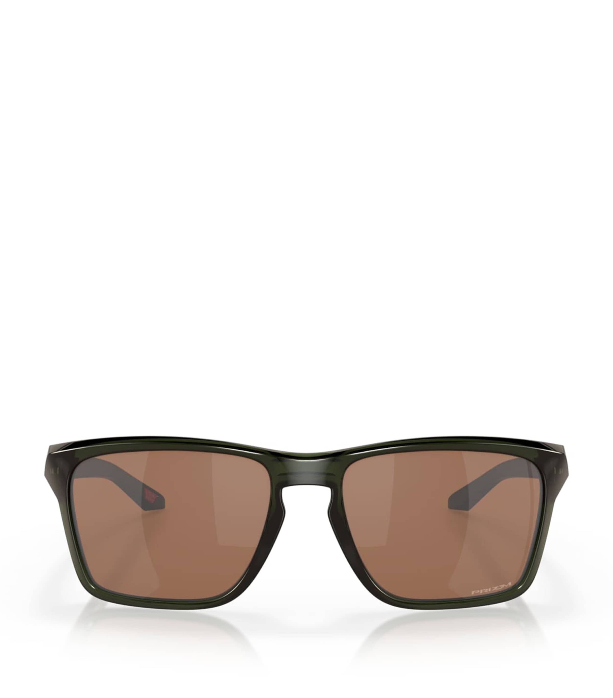 Oakley Sylas Rectangle Sunglasses Green Image 1