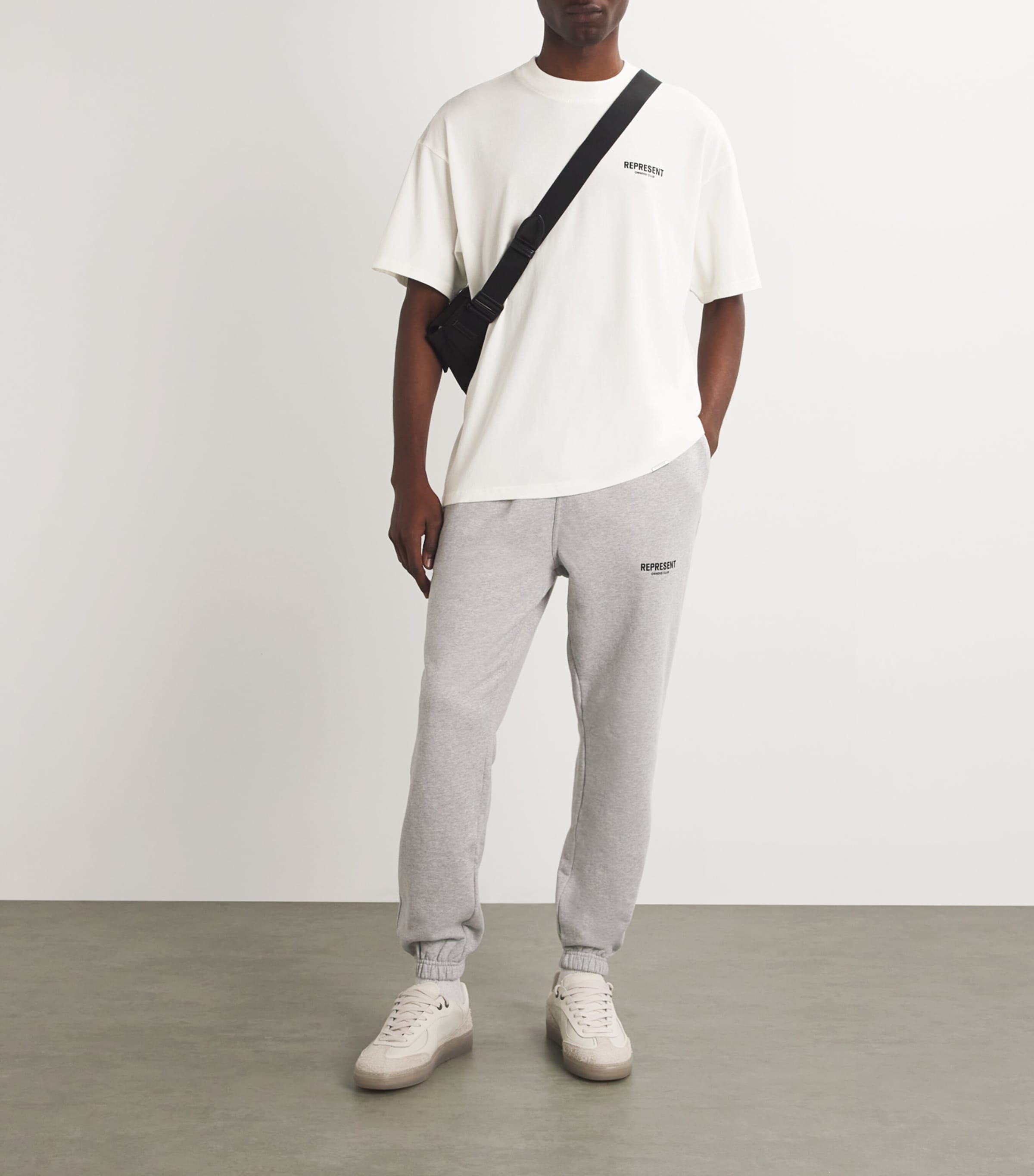 Represent Mens Owners Club T-Shirt Flat White Image 2