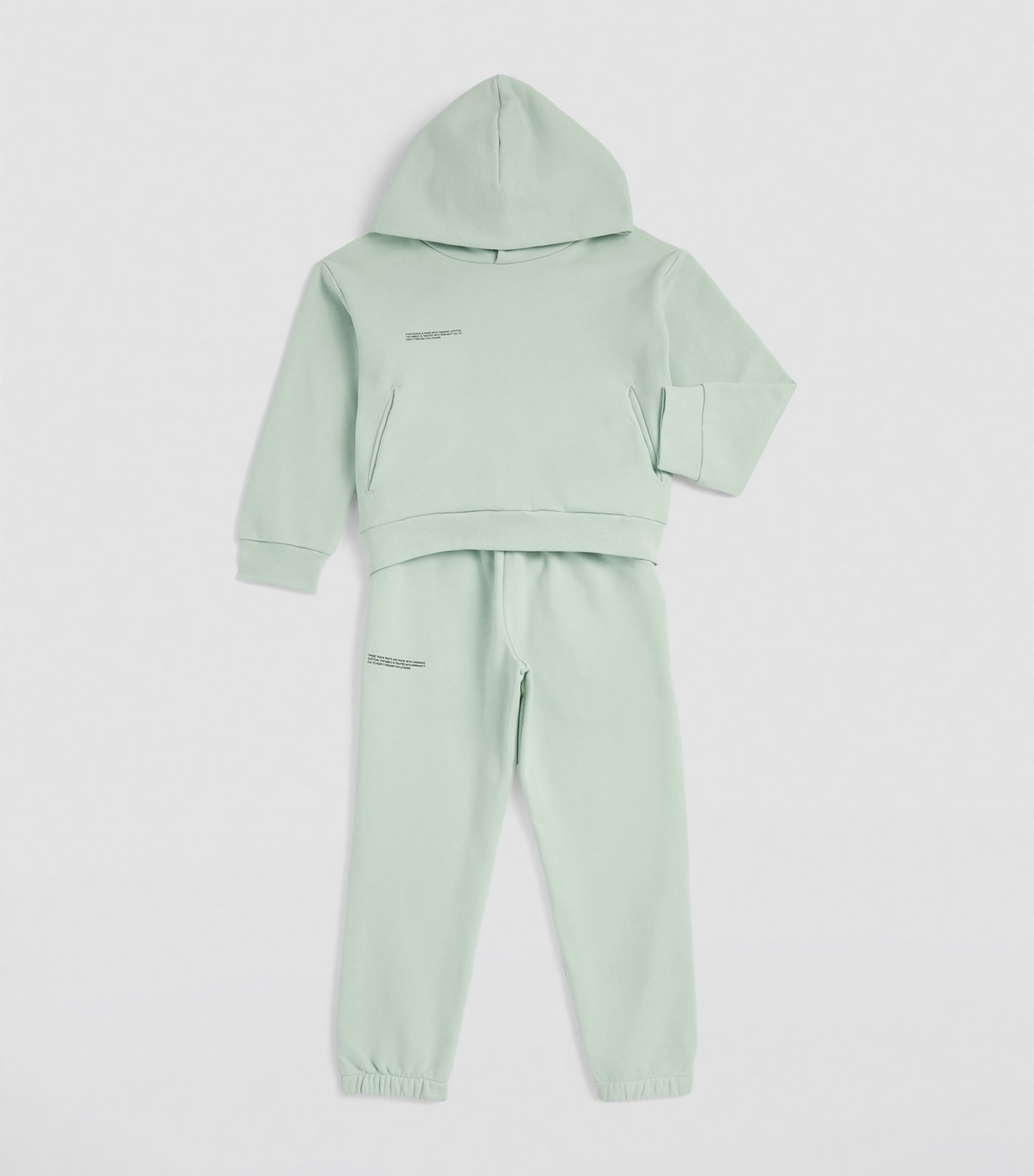 Organic Cotton 365 Hoodie (3-12 Years) 6370 DEWY GREEN Image 3